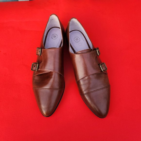 Johnston & Murphy 1850 Women's Brown Leather Shoes S 9M - Picture 1 of 8